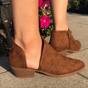 Soda Open Side Booties